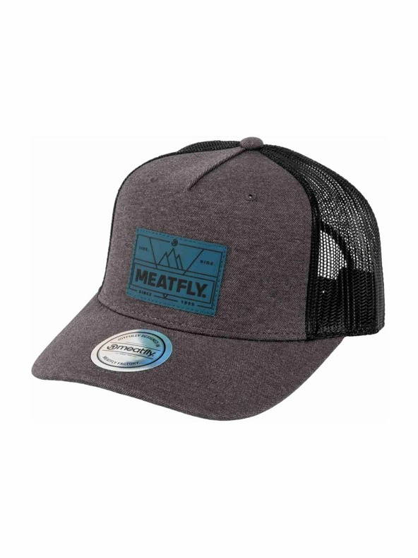 Meatfly Meatfly šilterica Corey Trucker Grey Live | Siva |