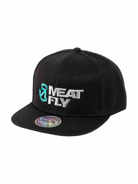 Meatfly Meatfly šilterica Ness Snapback Black / Grey Revital | Crna | Veličina