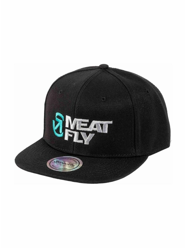 Meatfly Meatfly šilterica Ness Snapback Black / Grey Revital | Crna | Veličina