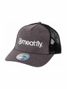 Meatfly Meatfly šilterica Horton Trucker Grey / White Logo | Crna | Veličina