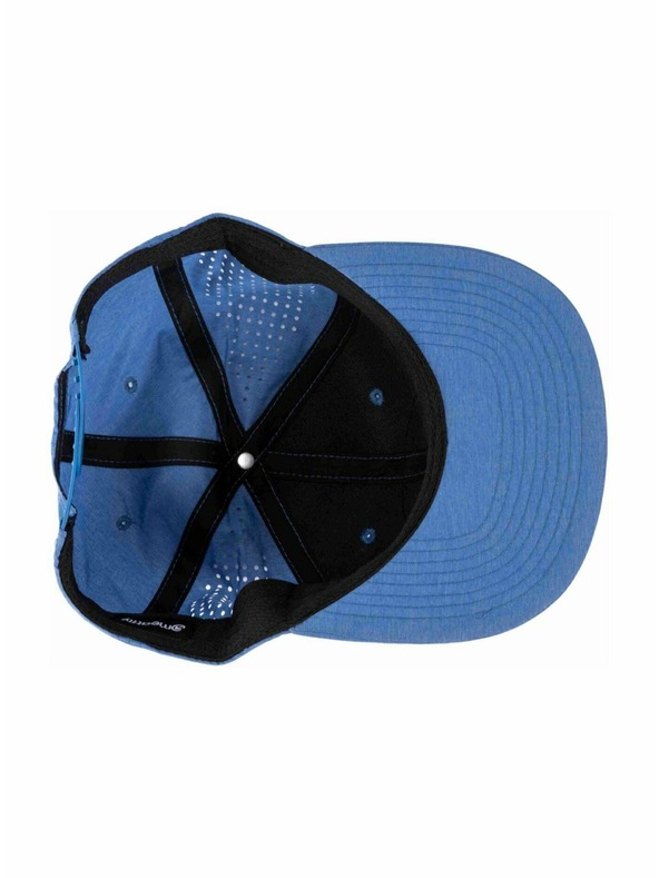 Meatfly Meatfly kapa Nylan Perfor Snapback Blue Label | Crna |