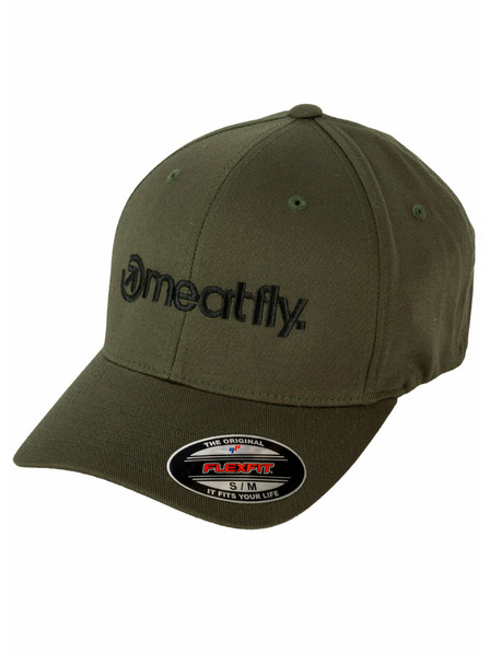 Meatfly Meatfly Brand Flexfit Olive