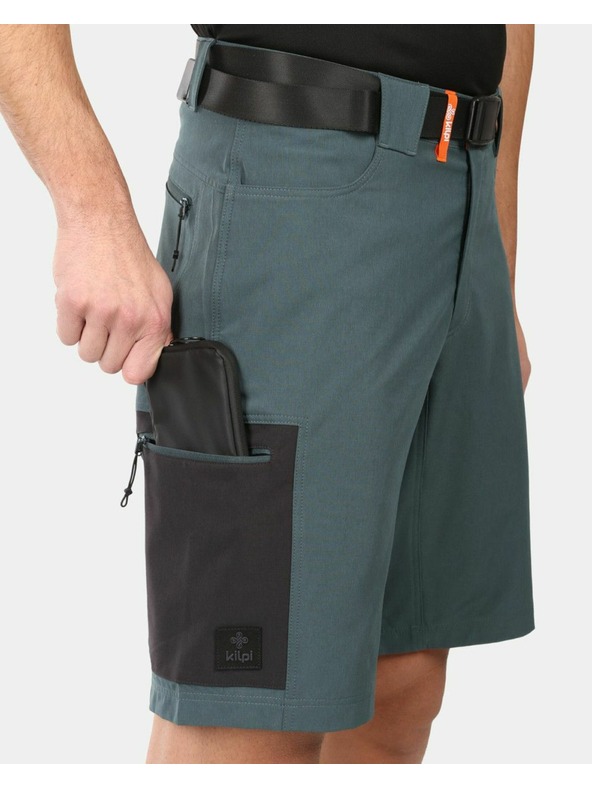Kilpi Muške kratke hlače Kilpi NAVIA-M tamnozelene