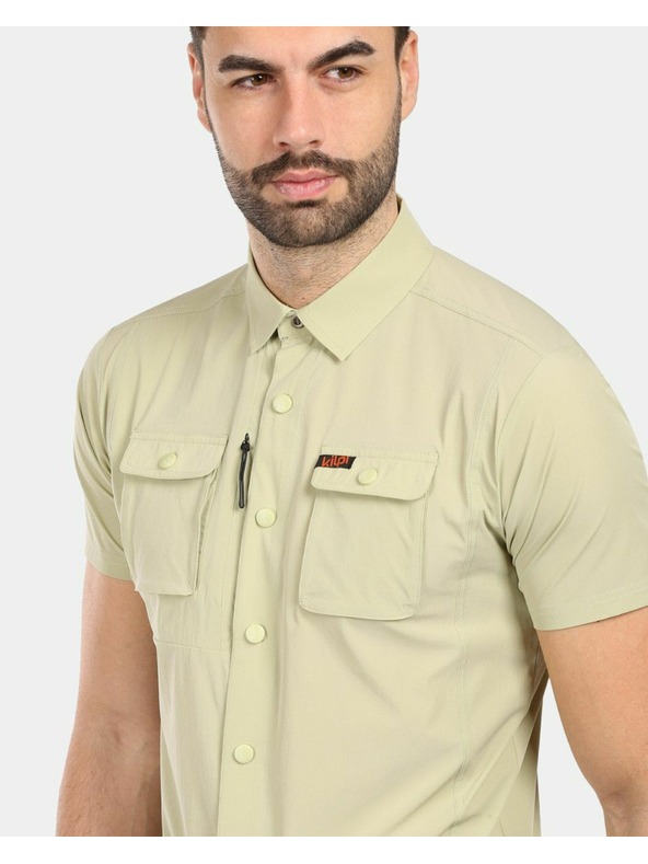 Kilpi Muška vanjska košulja Kilpi BOMBAY-M Bež
