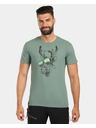 Kilpi Muška pamučna majica Kilpi DISCOVER-M Khaki