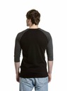 Meatfly Meatfly muška majica dugih rukava Reagan Raglan Black