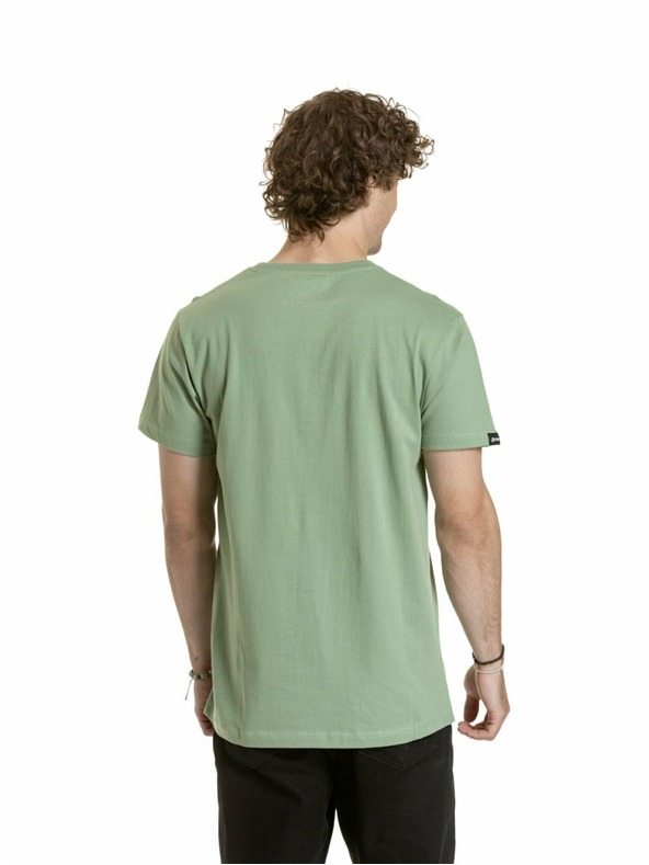 Meatfly Meatfly muška majica Striped Logo Basil