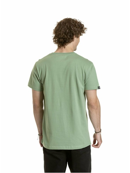 Meatfly Meatfly muška majica Striped Logo Basil