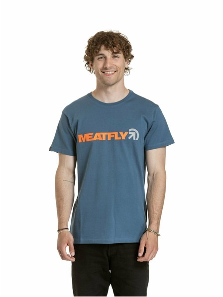 Meatfly Meatfly muška majica Logex Dark Slate | Siva