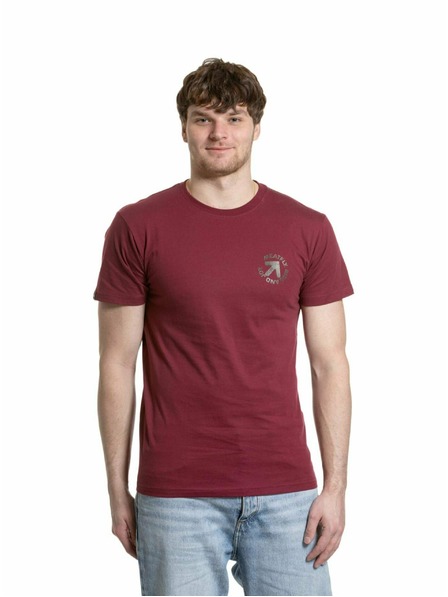 Meatfly Meatfly muška majica Arrow Dark Wine | Crvena