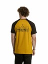 Meatfly Meatfly muška majica Ozzy Raglan Mustard / Black