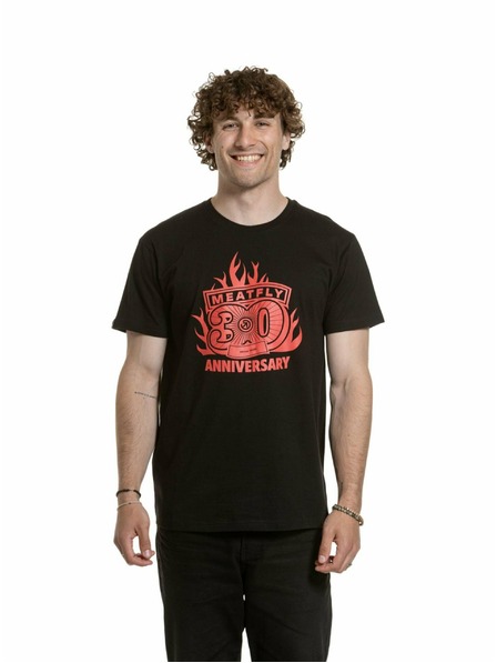 Meatfly Meatfly muška majica Flame Black