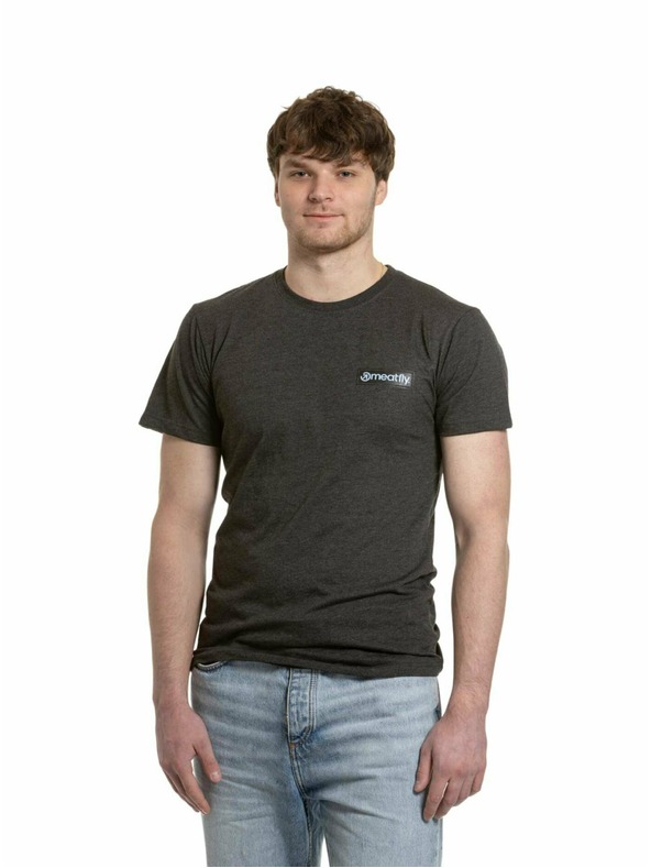 Meatfly Meatfly muška majica Cosmic Charcoal Heather