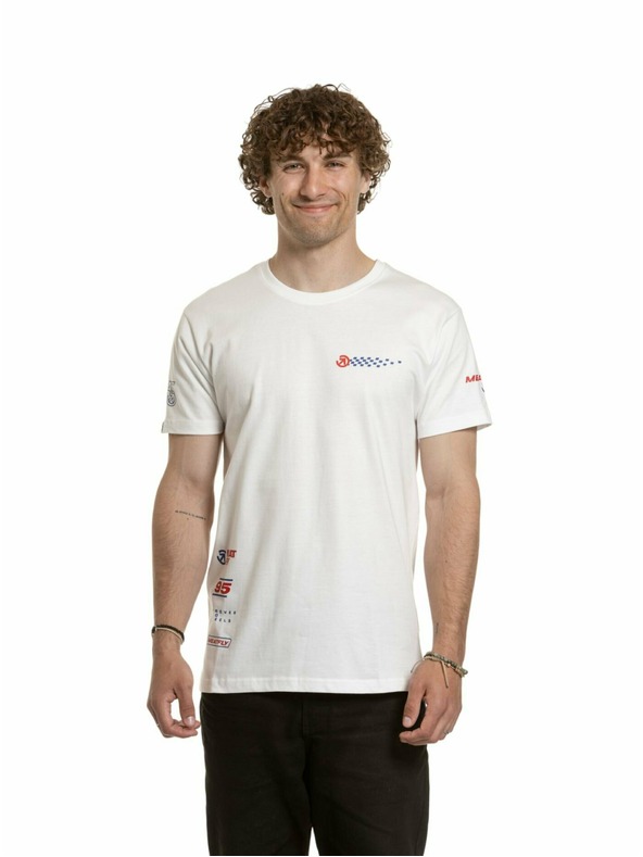 Meatfly Meatfly muška majica Furious White