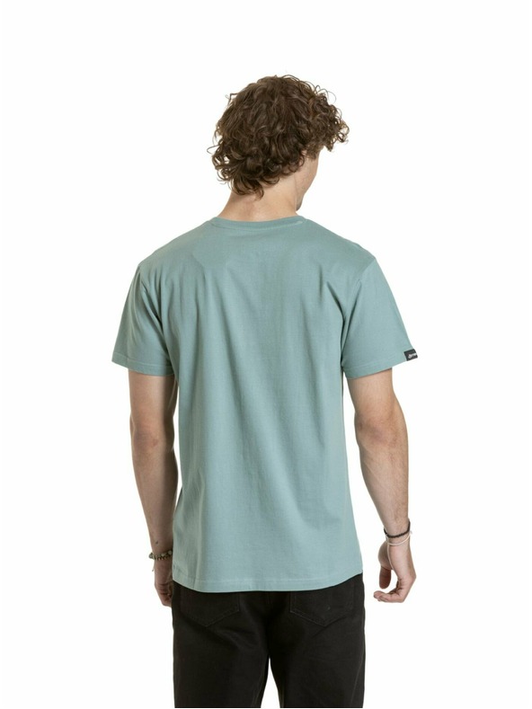 Meatfly Meatfly muška majica MF Logo Dusty Mint