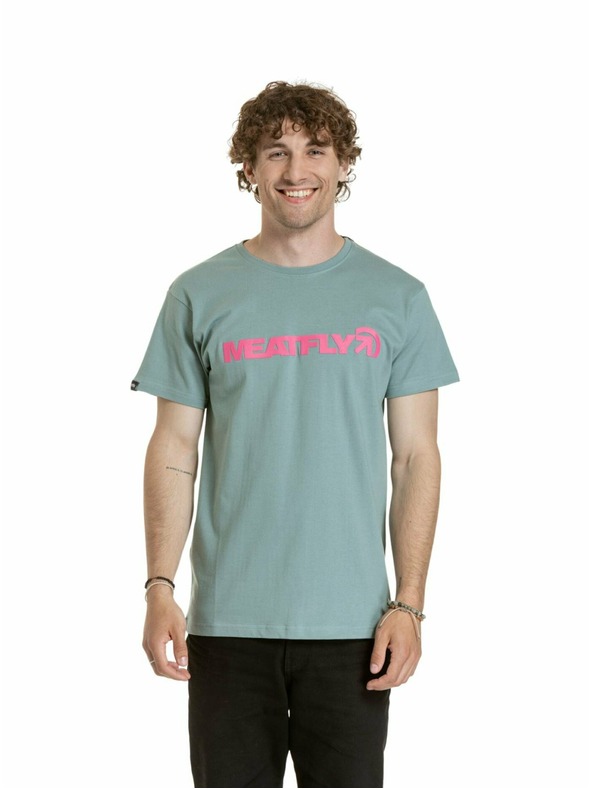 Meatfly Meatfly muška majica Logex Dusty Mint