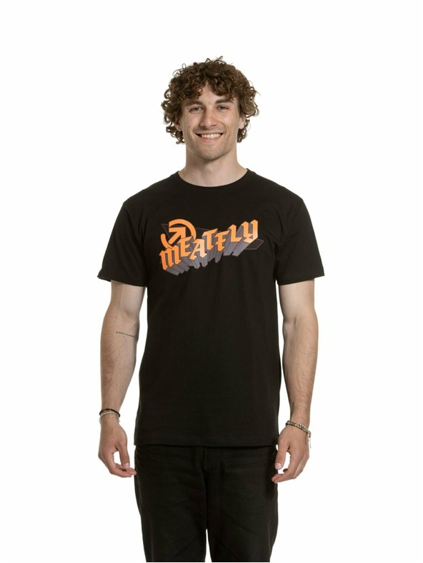 Meatfly Meatfly muška majica Matal Black