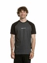 Meatfly Meatfly muška majica Ozzy Raglan Charcoal Heather / Black