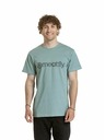 Meatfly Meatfly muška majica Striped Logo Dusty Mint