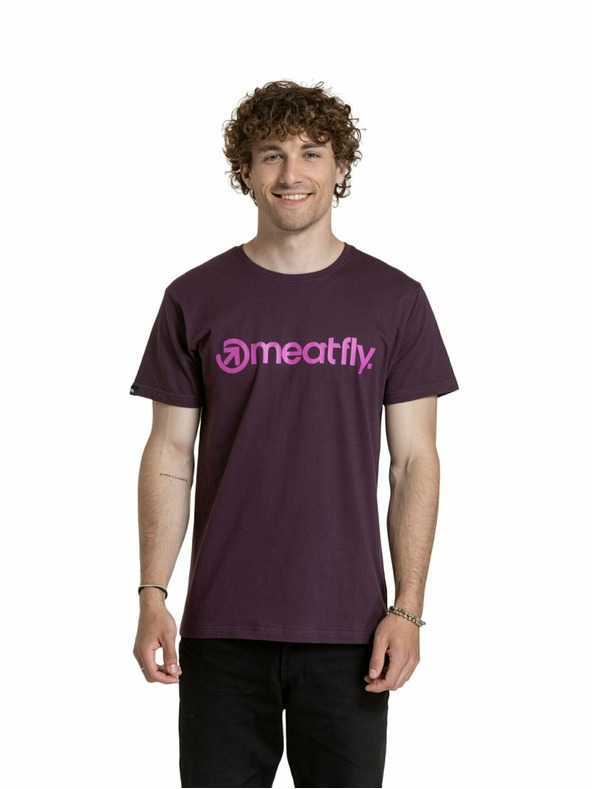 Meatfly Meatfly muška majica MF Logo Blackberry