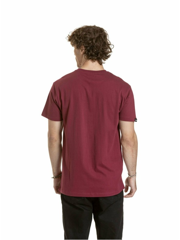 Meatfly Meatfly muška majica Joe Dark Wine | Crvena