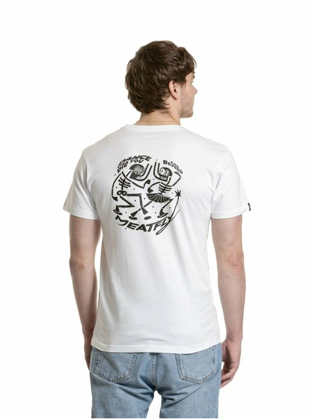 Meatfly Meatfly muška majica Keke Dance White