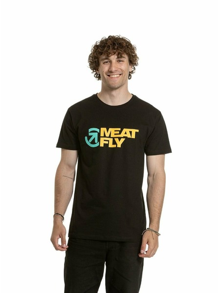 Meatfly Meatfly muška majica Revital Yellow Black
