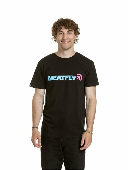 Meatfly Meatfly muška majica Logex Black