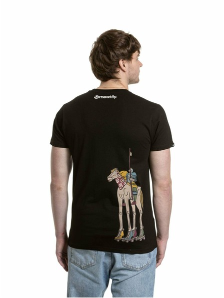Meatfly Meatfly muška majica Horse Black