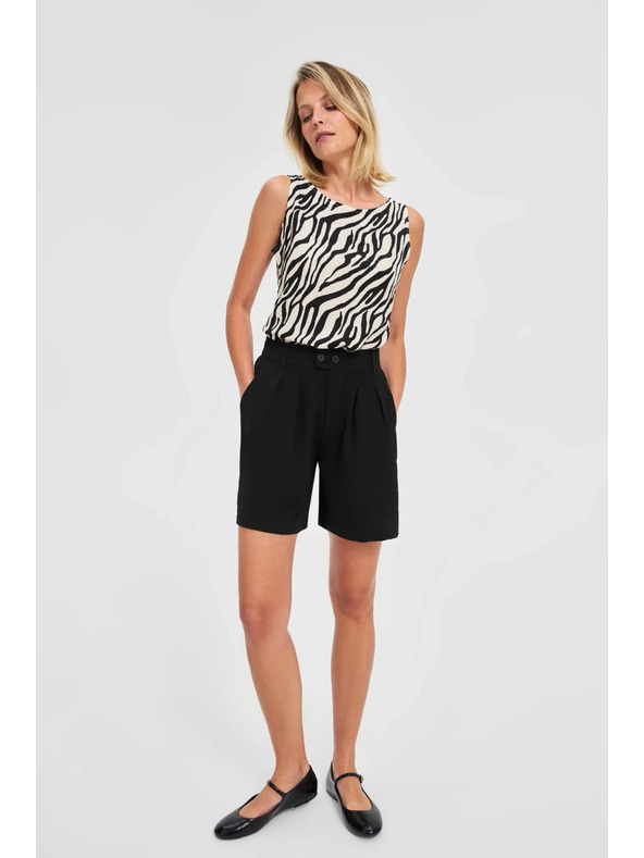 Moodo Ženske kratke hlače Moodo - crne