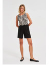 Moodo Ženske kratke hlače Moodo - crne