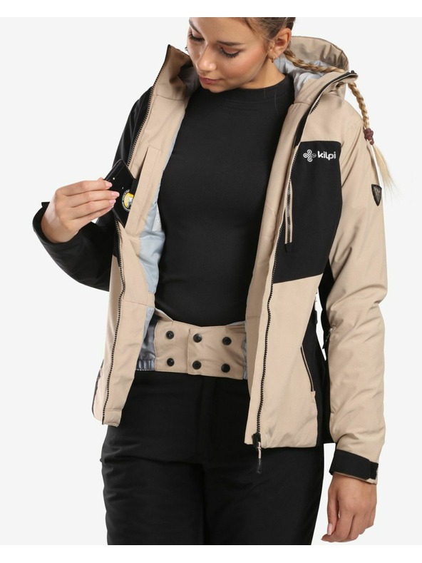 Kilpi Ženska skijaška jakna Kilpi FLIP-W Bež
