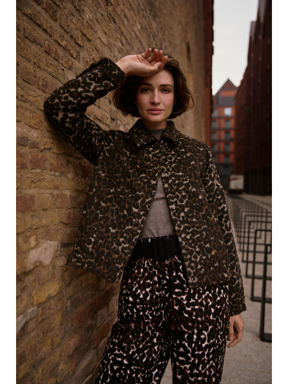 Moodo Leopardna jakna Moodo