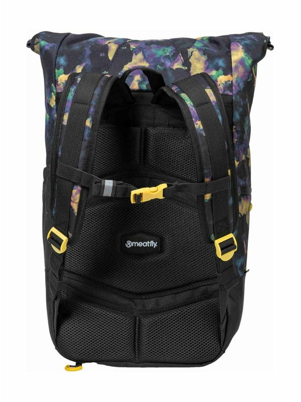 Meatfly Meatfly ruksak Holler Dark Aquarel 28 L | Crna | Volumen 28 L
