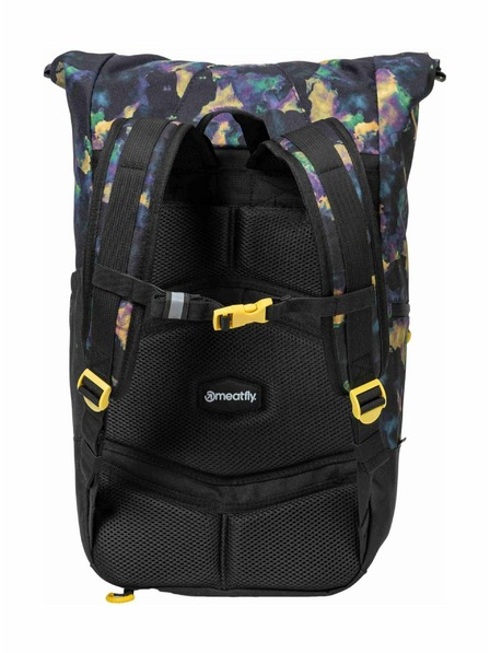Meatfly Meatfly ruksak Holler Dark Aquarel 28 L | Crna | Volumen 28 L