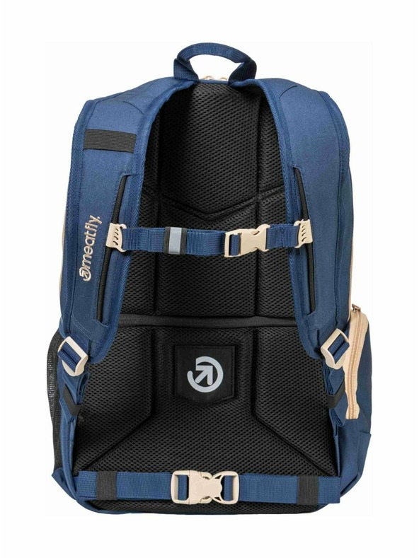 Meatfly Meatfly ruksak Basejumper Beige / Sea 22 L + PERNICA | Pijesak | Volumen 22 L