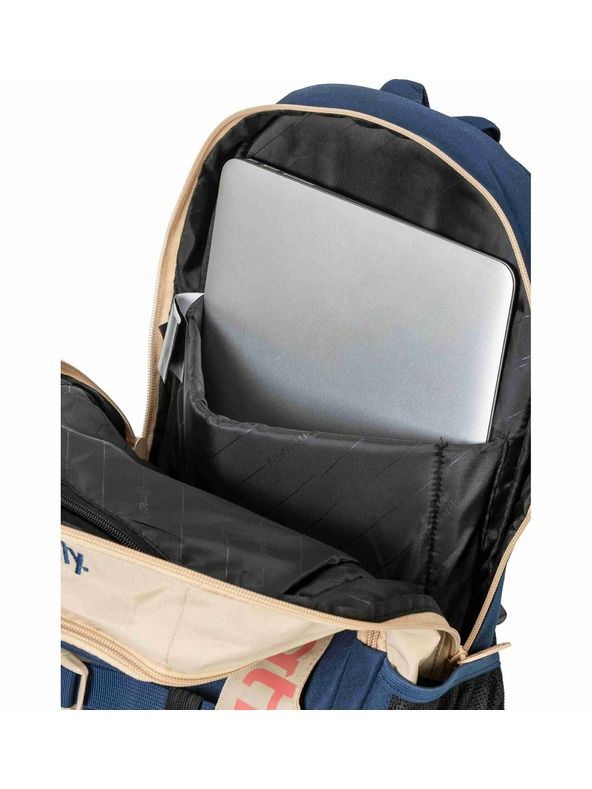 Meatfly Meatfly ruksak Basejumper Beige / Sea 22 L + PERNICA | Pijesak | Volumen 22 L