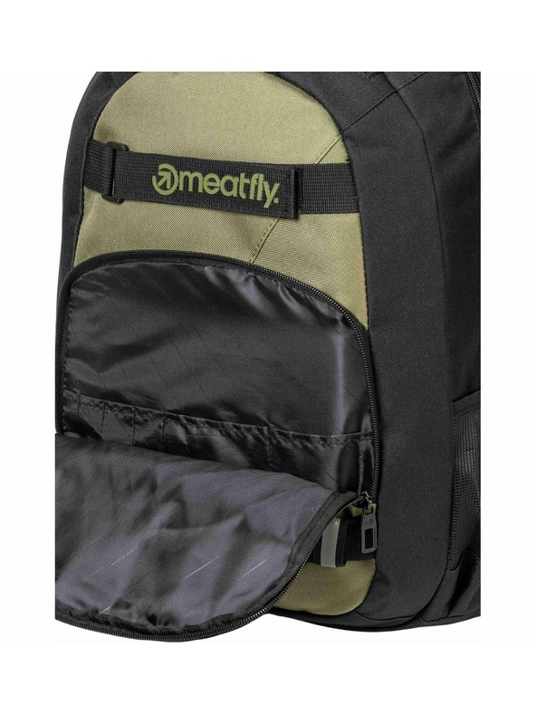 Meatfly Meatfly ruksak Exile Olivine 24 L + PERNICA | Zelena | Volumen 24 L