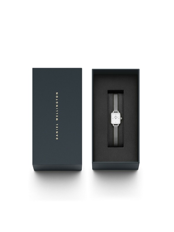 Daniel Wellington Ženske sate Daniel Wellington Quadro Mini Sterling DW00100726