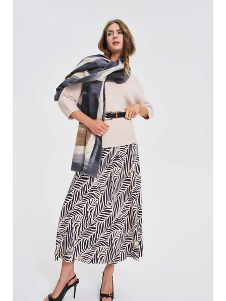 Moodo Crni pojas sa zlatnom kopčom Moodo