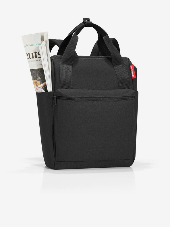 Reisenthel Crni ruksak i torba 2u1 Reisenthel Allrounder R Black