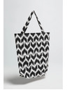 Moodo Uzorkovana pamučna torba
