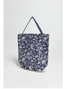 Moodo Plava cvjetna torba od pamuka Moodo