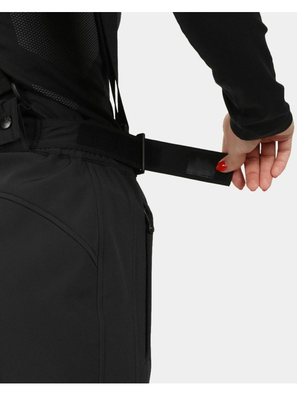 Kilpi Kilpi RHEA-W ženske Softshell skijaške hlače crne