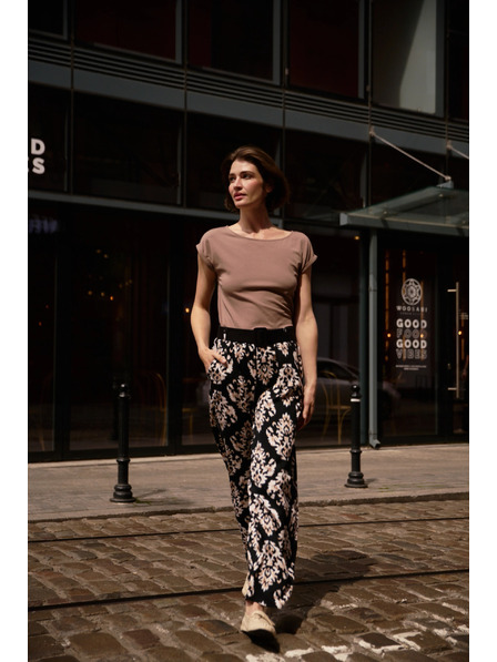 Moodo Ženske hlače Moodo - crne