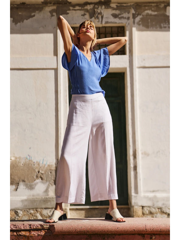 Moodo Ženske hlače Moodo - bijele