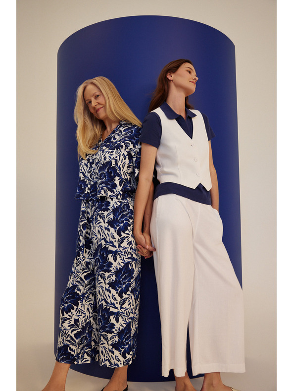 Moodo Ženske hlače Moodo - bijele