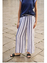 Moodo Ženske prugaste hlače Moodo