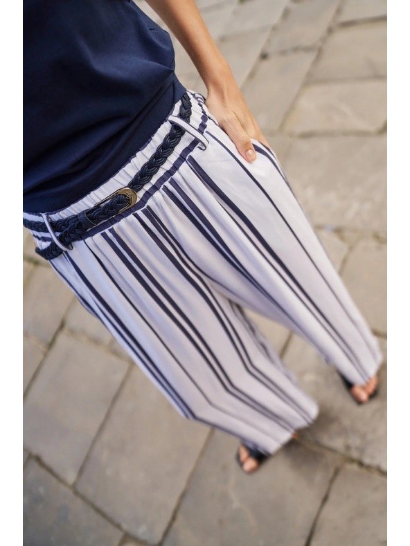 Moodo Ženske prugaste hlače Moodo