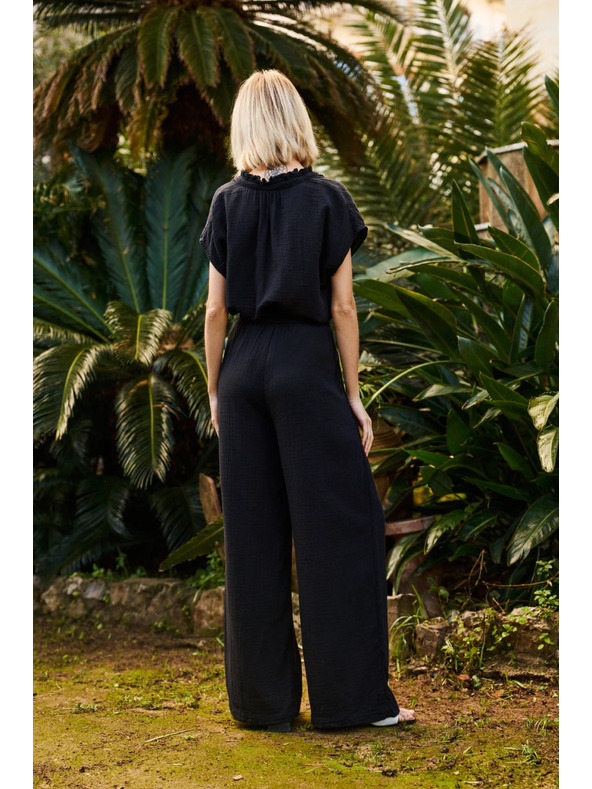 Moodo Ženske hlače Moodo - crne